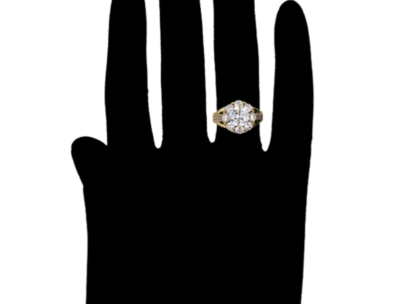 Bague Leila Plaqué Or