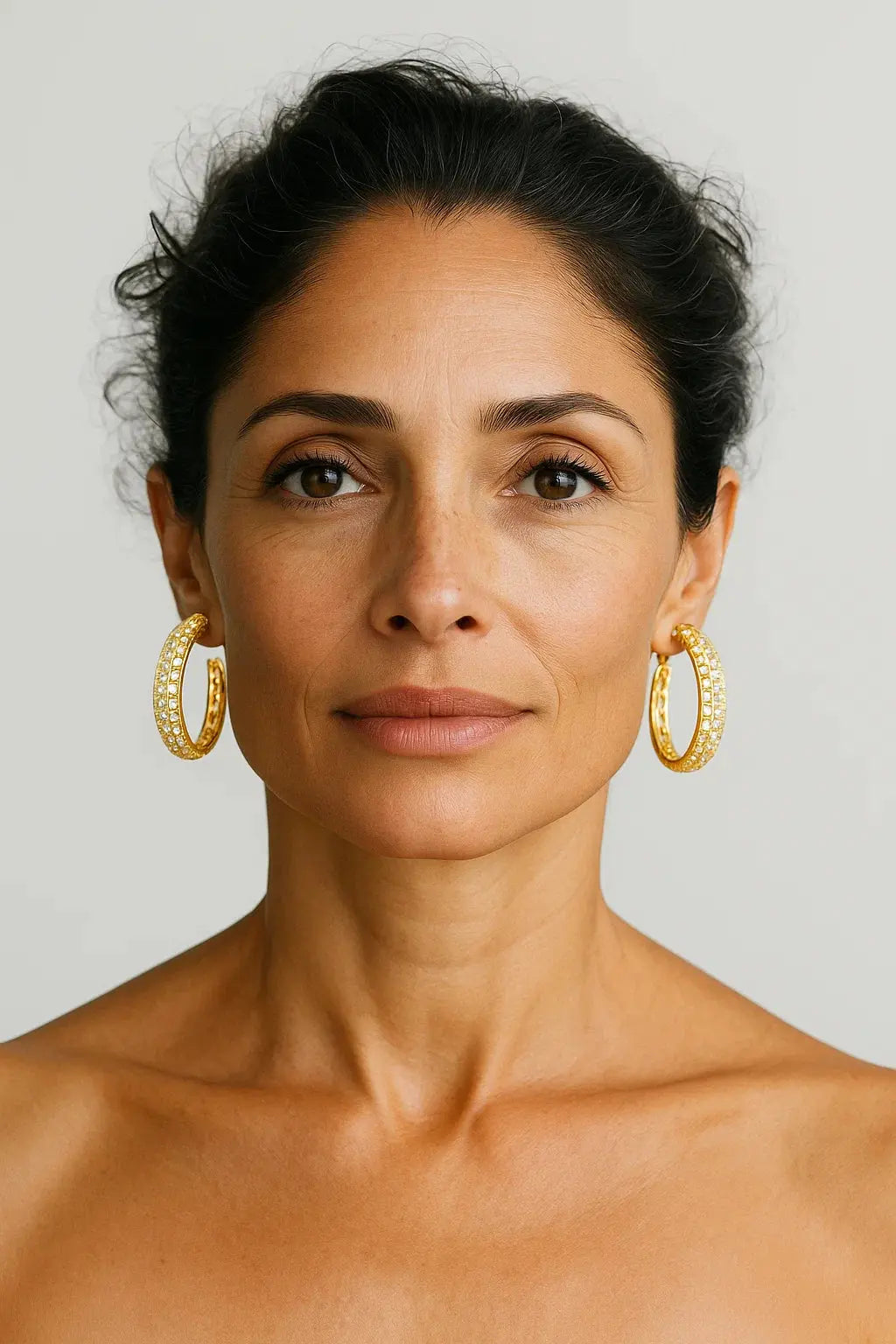 Boucles d’oreilles YRSA Plaquées Or